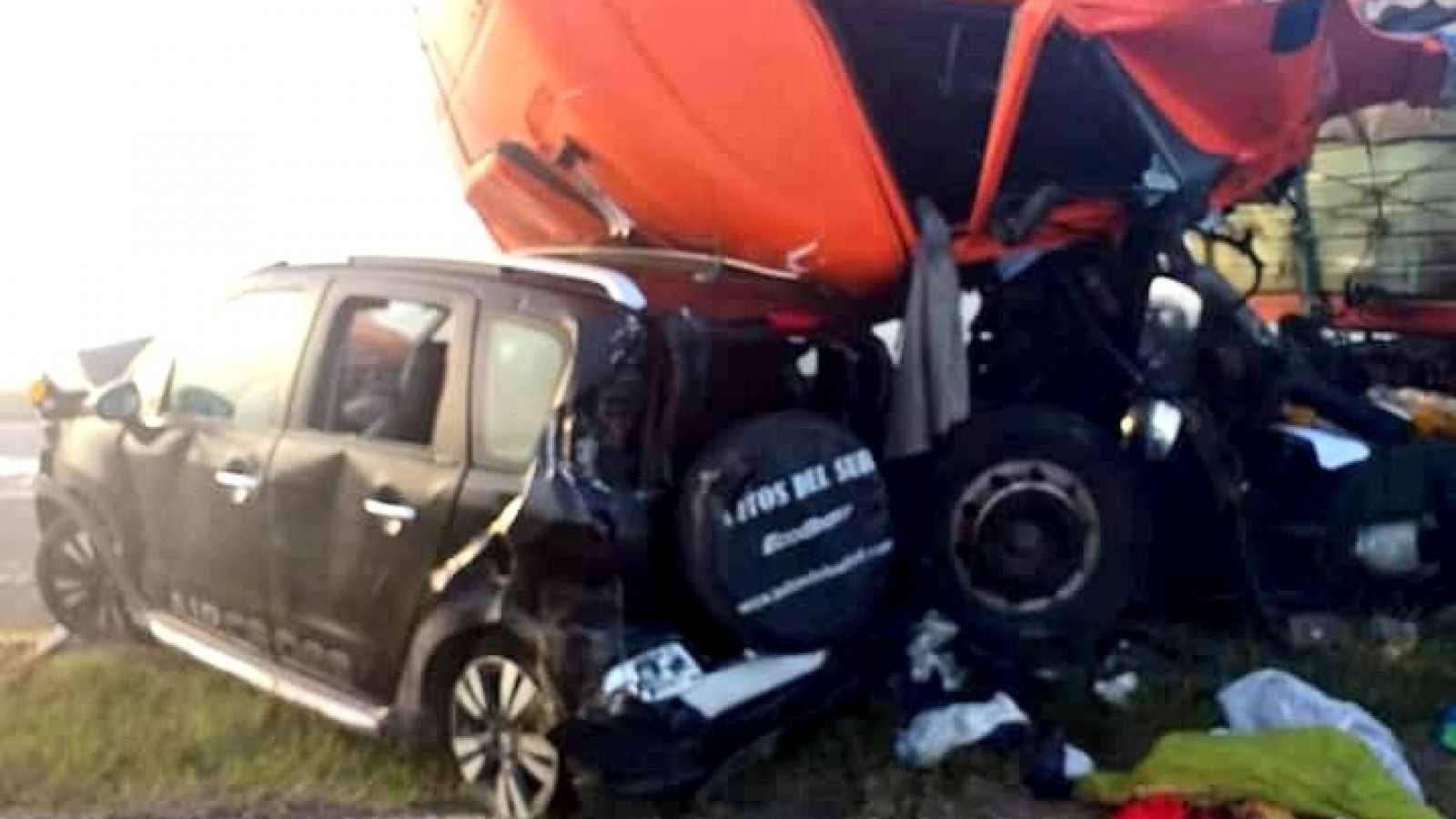 Tres heridos en un choque múltiple en el puente Zárate Brazo largo, con demoras de tránsito